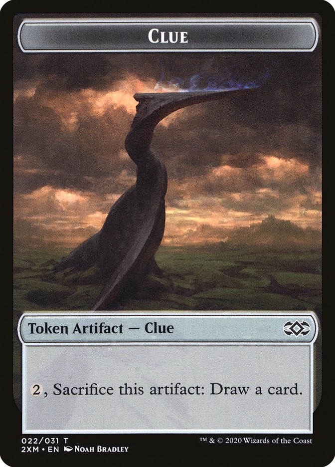 Clue [Double Masters Tokens] | Devastation Store
