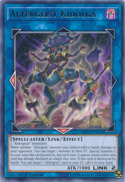 Altergeist Kidolga [MP19-EN024] Rare | Devastation Store