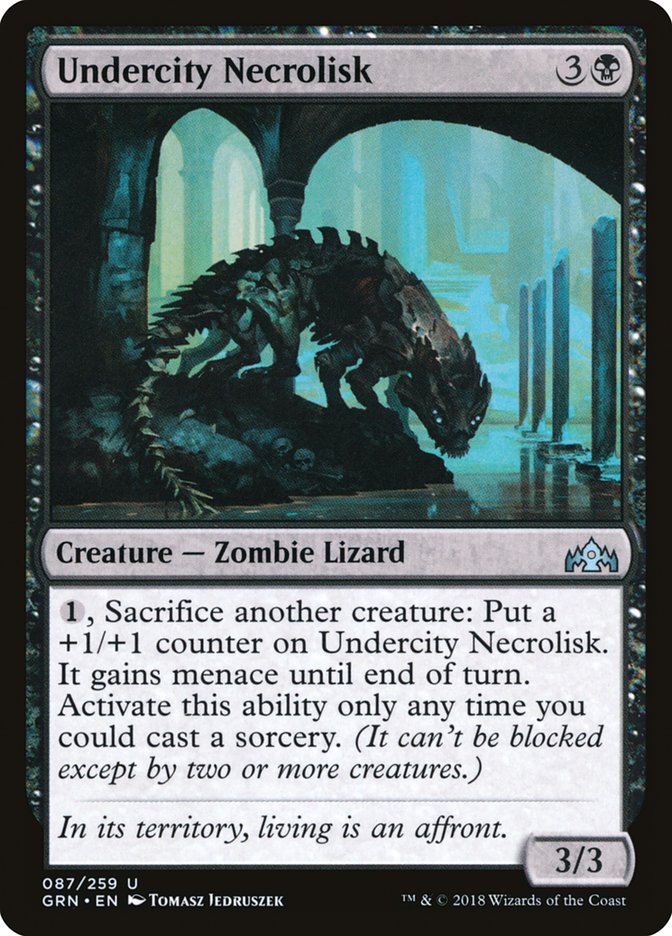 Undercity Necrolisk [Guilds of Ravnica] - Devastation Store | Devastation Store