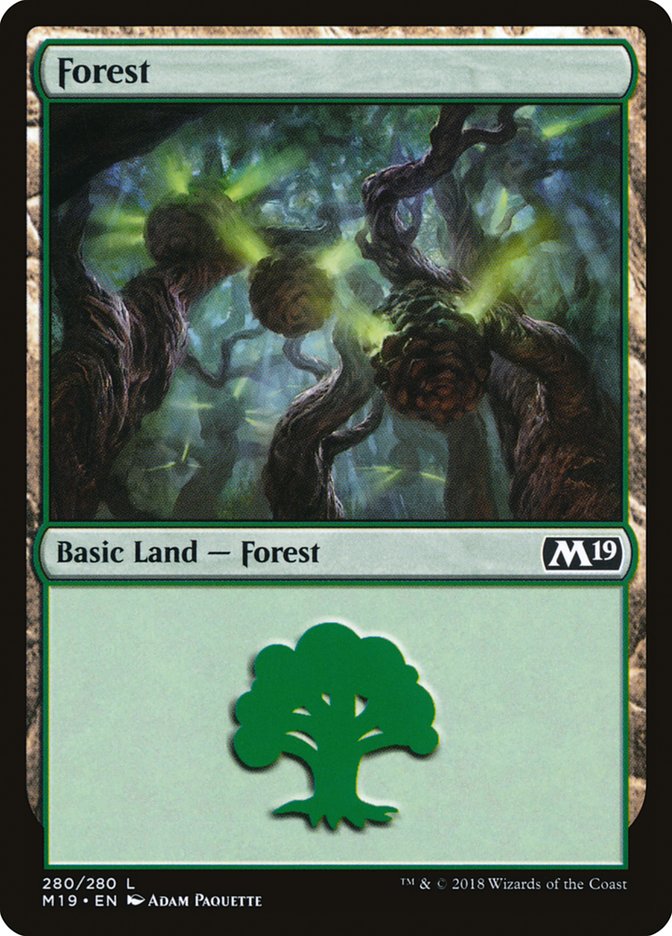 Forest (280) [Core Set 2019] | Devastation Store