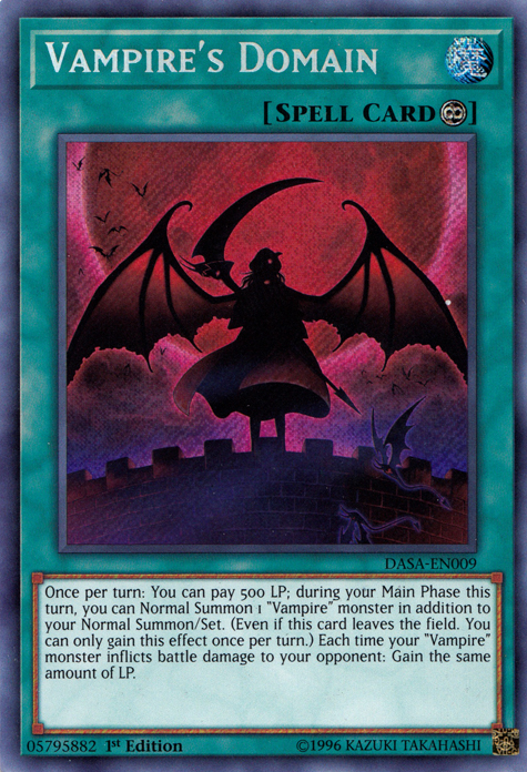 Vampire's Domain [DASA-EN009] Secret Rare | Devastation Store