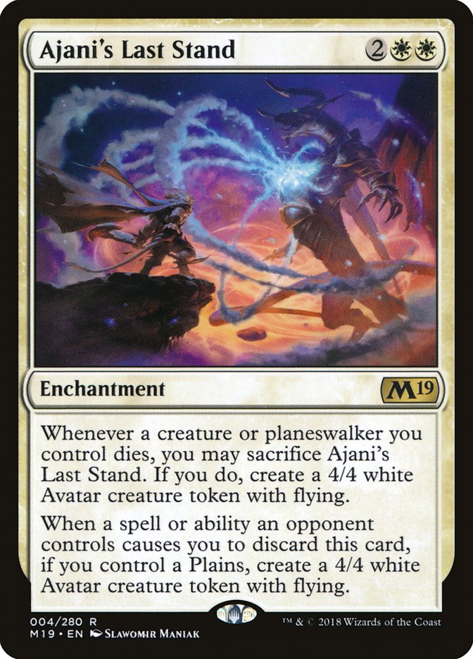 Ajani's Last Stand [Core Set 2019] - Devastation Store | Devastation Store