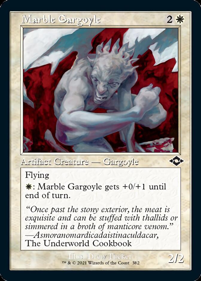 Marble Gargoyle (Retro Foil Etched) [Modern Horizons 2] | Devastation Store