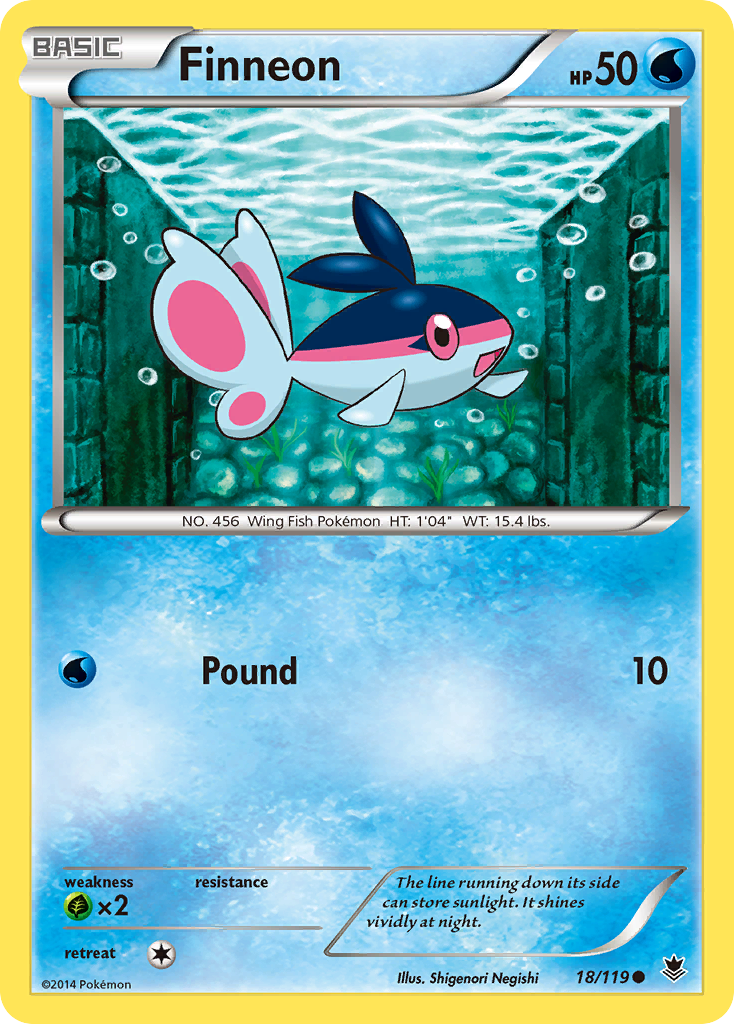 Finneon (18/119) [XY: Phantom Forces] | Devastation Store