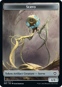 Myr // Servo Double-Sided Token [The Brothers' War Commander Tokens] | Devastation Store