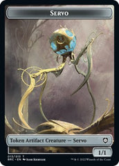 Myr // Servo Double-Sided Token [The Brothers' War Commander Tokens] | Devastation Store