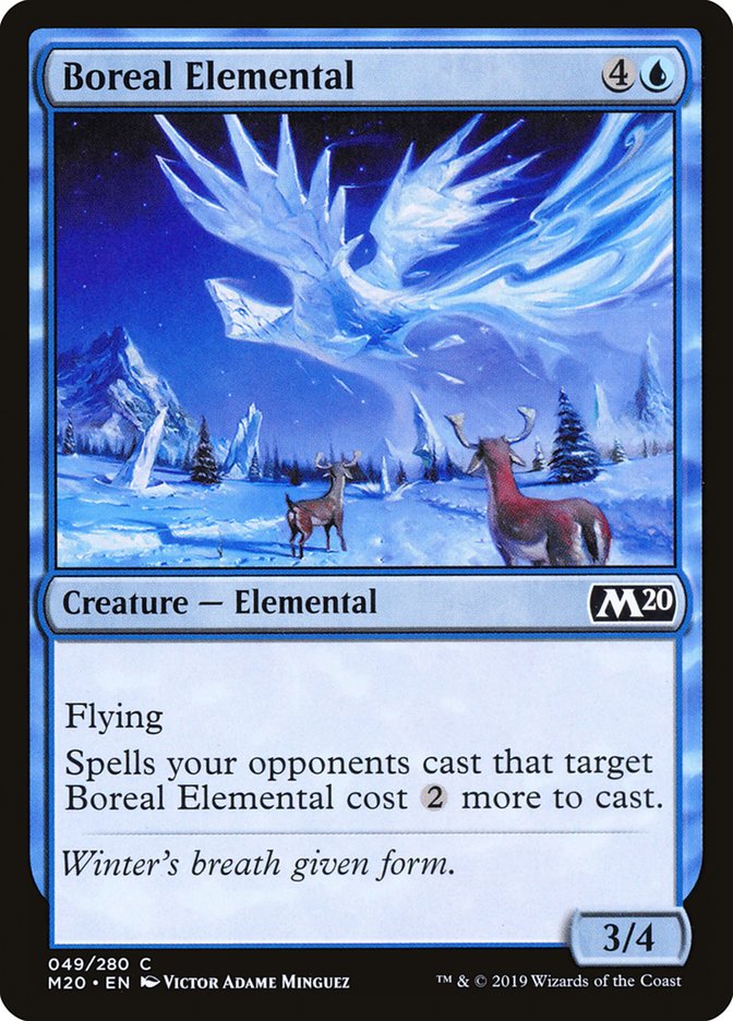 Boreal Elemental [Core Set 2020] | Devastation Store