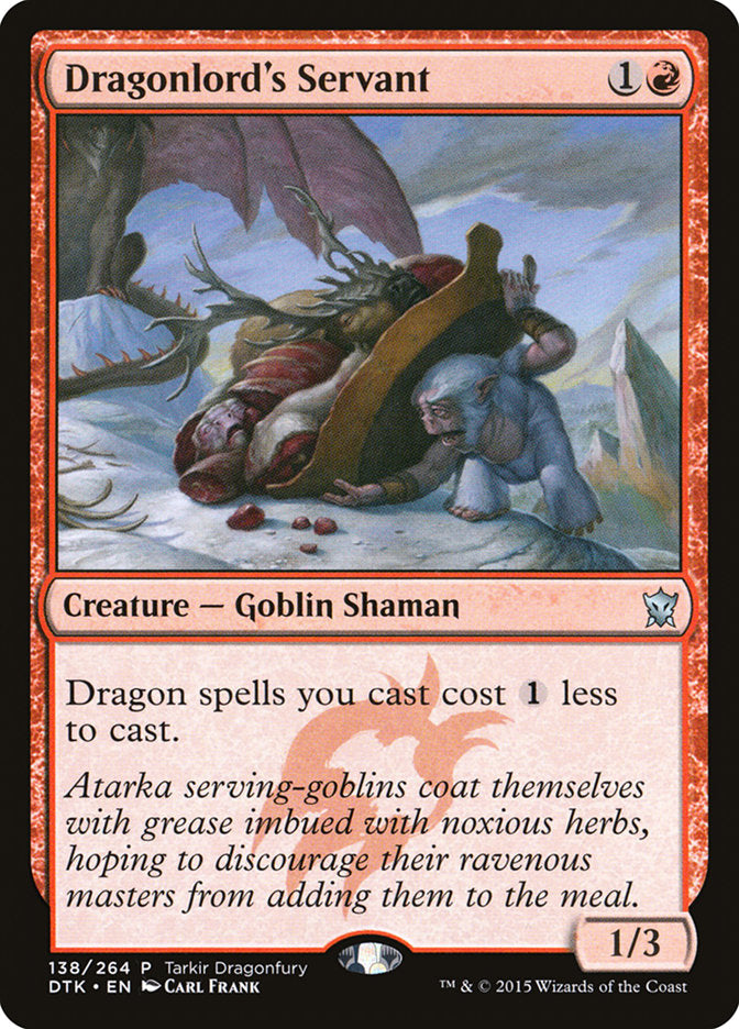 Dragonlord's Servant [Tarkir Dragonfury] | Devastation Store