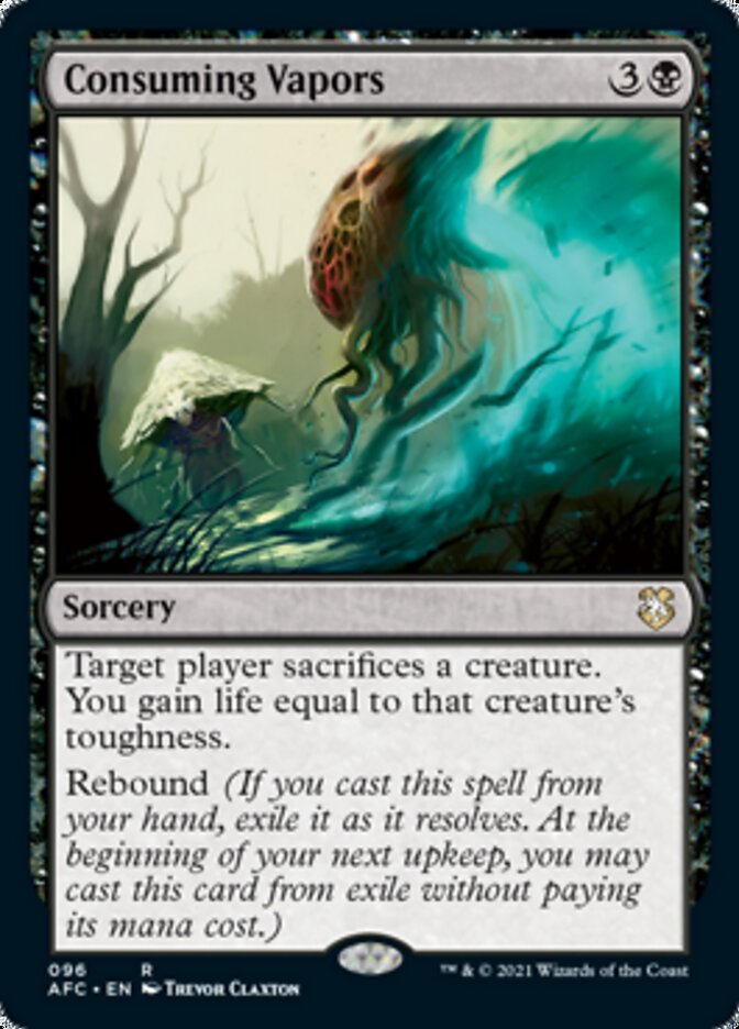Consuming Vapors [Dungeons & Dragons: Adventures in the Forgotten Realms Commander] | Devastation Store