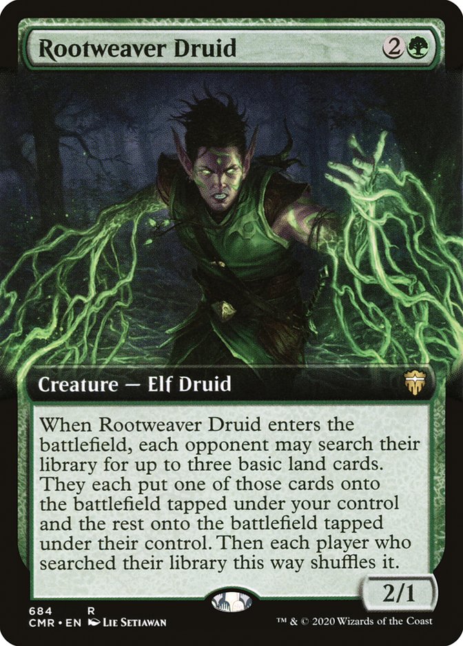 Rootweaver Druid (Extended) [Commander Legends] | Devastation Store