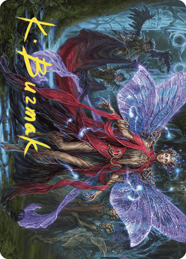 Tegwyll, Duke of Splendor Art Card (Gold-Stamped Signature) [Wilds of Eldraine Art Series] | Devastation Store