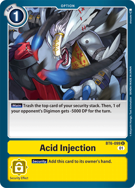 Acid Injection [BT6-099] [Double Diamond] | Devastation Store