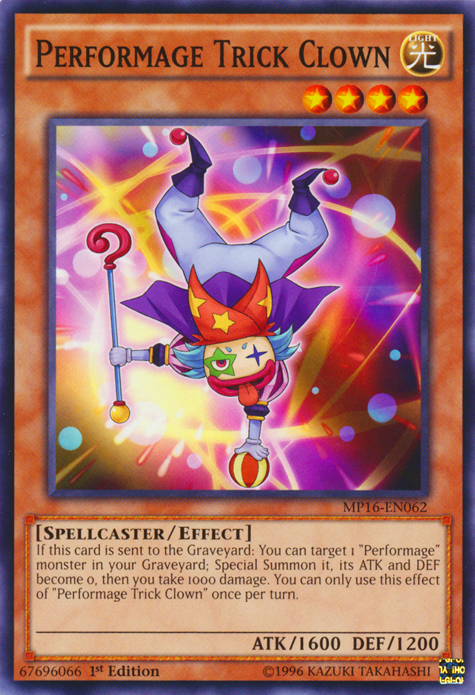 Performage Trick Clown [MP16-EN062] Common | Devastation Store