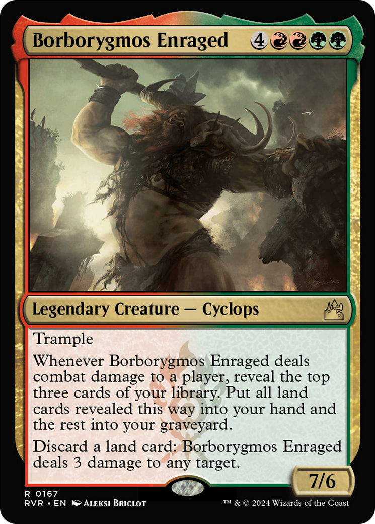 Borborygmos Enraged [Ravnica Remastered] | Devastation Store