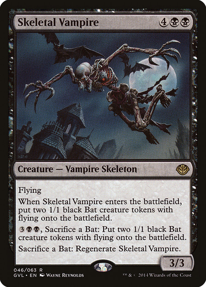 Skeletal Vampire (Garruk vs. Liliana) [Duel Decks Anthology] - Devastation Store | Devastation Store