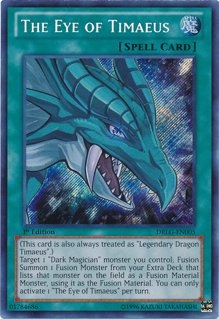 The Eye of Timaeus [DRLG-EN005] Secret Rare | Devastation Store