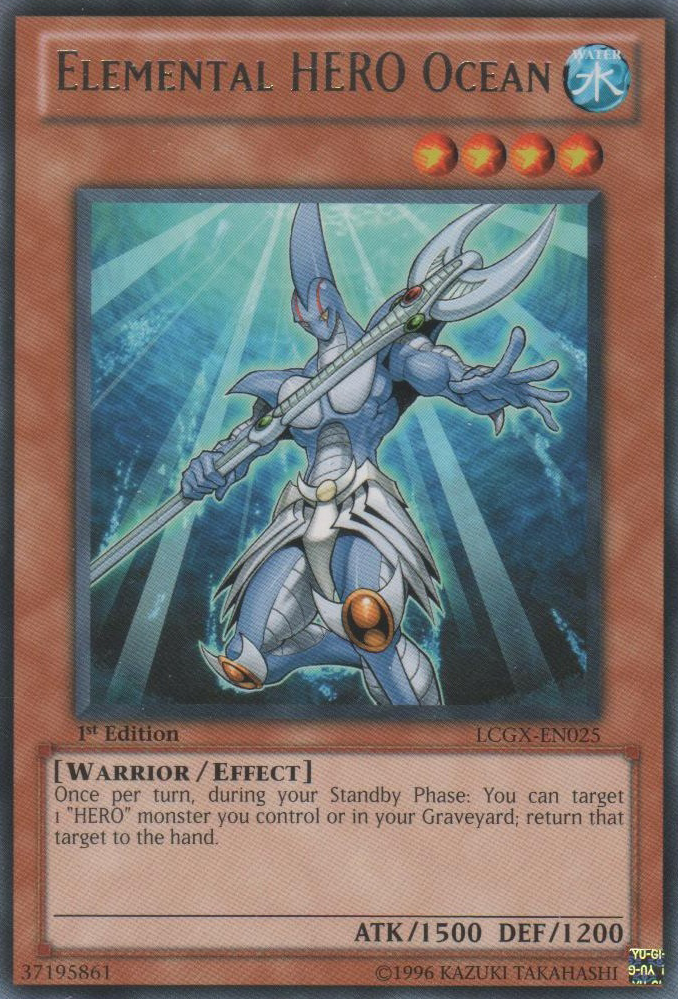 Elemental HERO Ocean [LCGX-EN025] Rare | Devastation Store