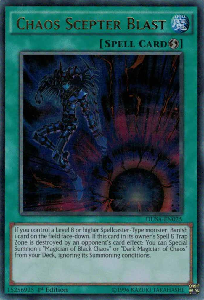 Chaos Scepter Blast [DUSA-EN025] Ultra Rare | Devastation Store