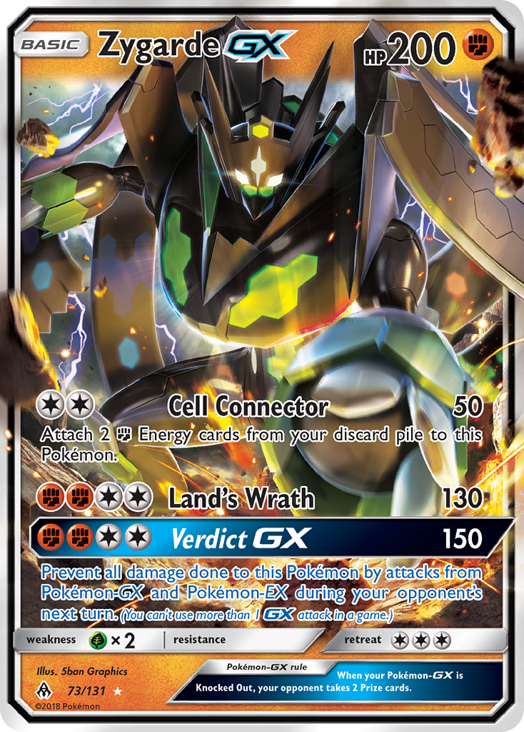 Zygarde GX (73/131) [Sun & Moon: Forbidden Light] | Devastation Store