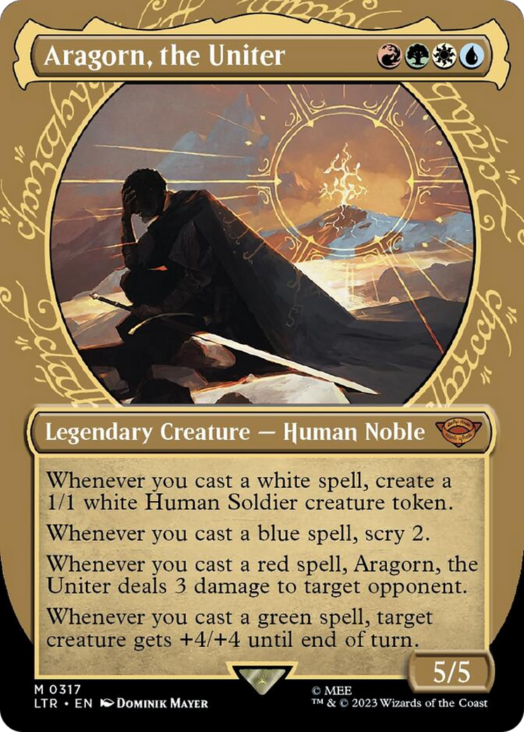 Aragorn, the Uniter (Showcase Ring Frame) [The Lord of the Rings: Tales of Middle-Earth] | Devastation Store