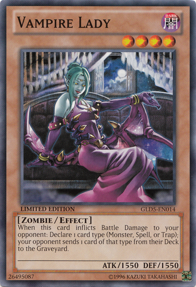 Vampire Lady [GLD5-EN014] Common | Devastation Store