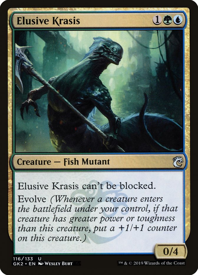 Elusive Krasis [Ravnica Allegiance Guild Kit] | Devastation Store