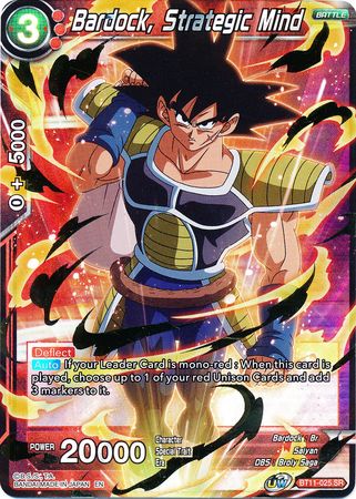 Bardock, Strategic Mind [BT11-025] | Devastation Store