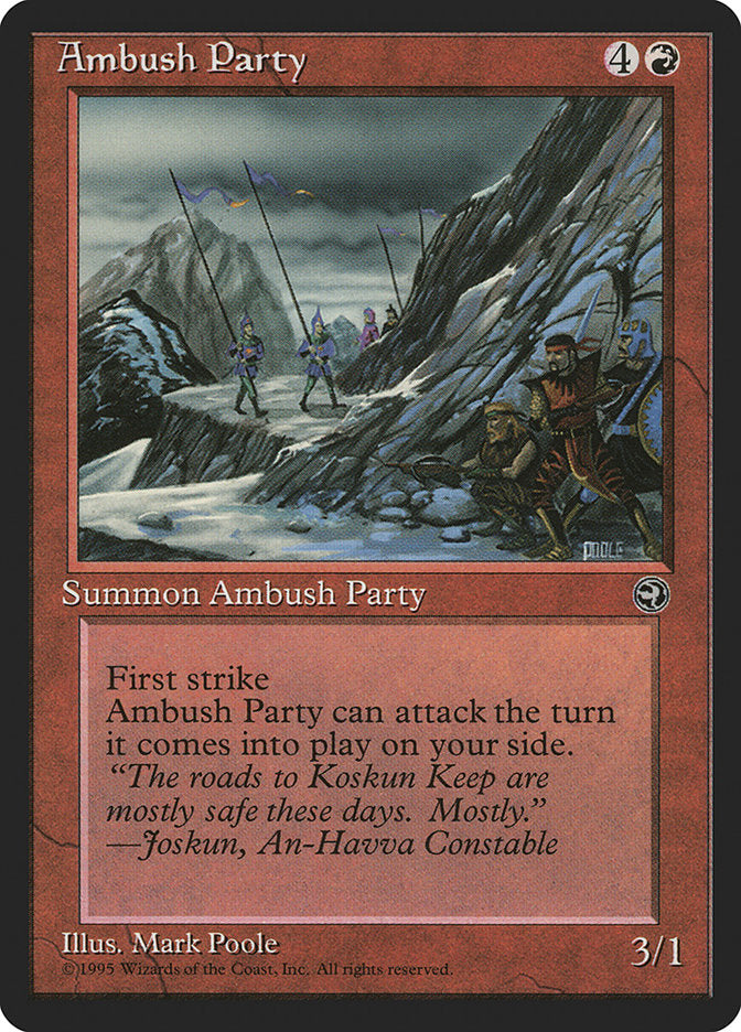 Ambush Party (Joskun Flavor Text) [Homelands] | Devastation Store