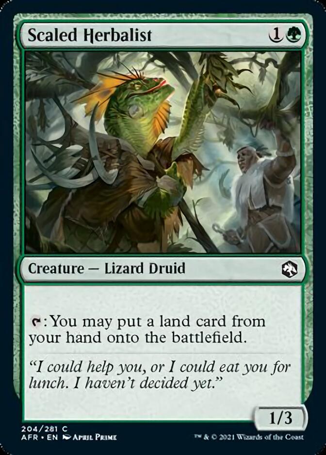 Scaled Herbalist [Dungeons & Dragons: Adventures in the Forgotten Realms] | Devastation Store