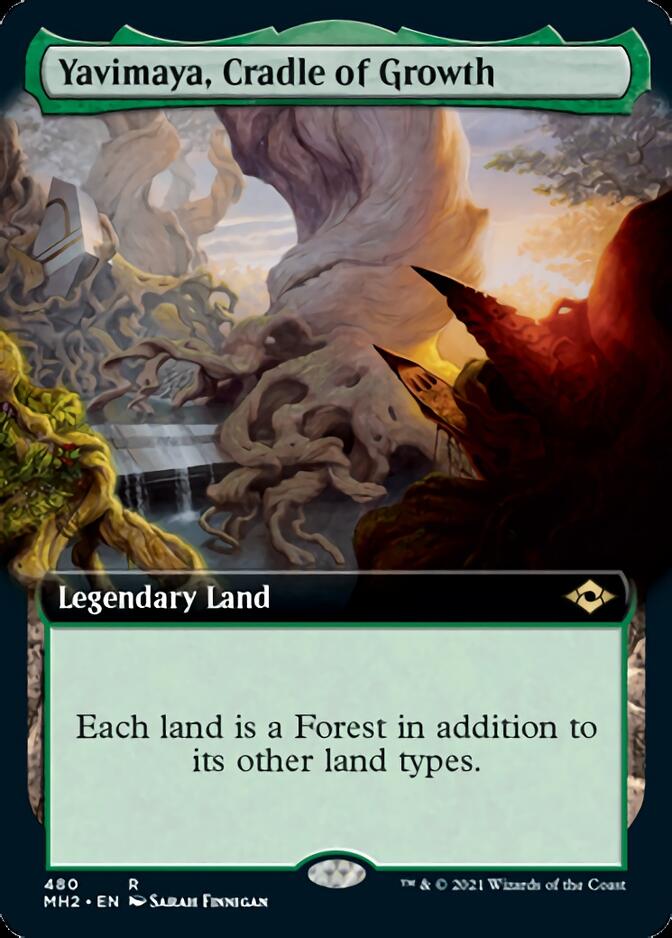 Yavimaya, Cradle of Growth (Extended Art) [Modern Horizons 2] | Devastation Store