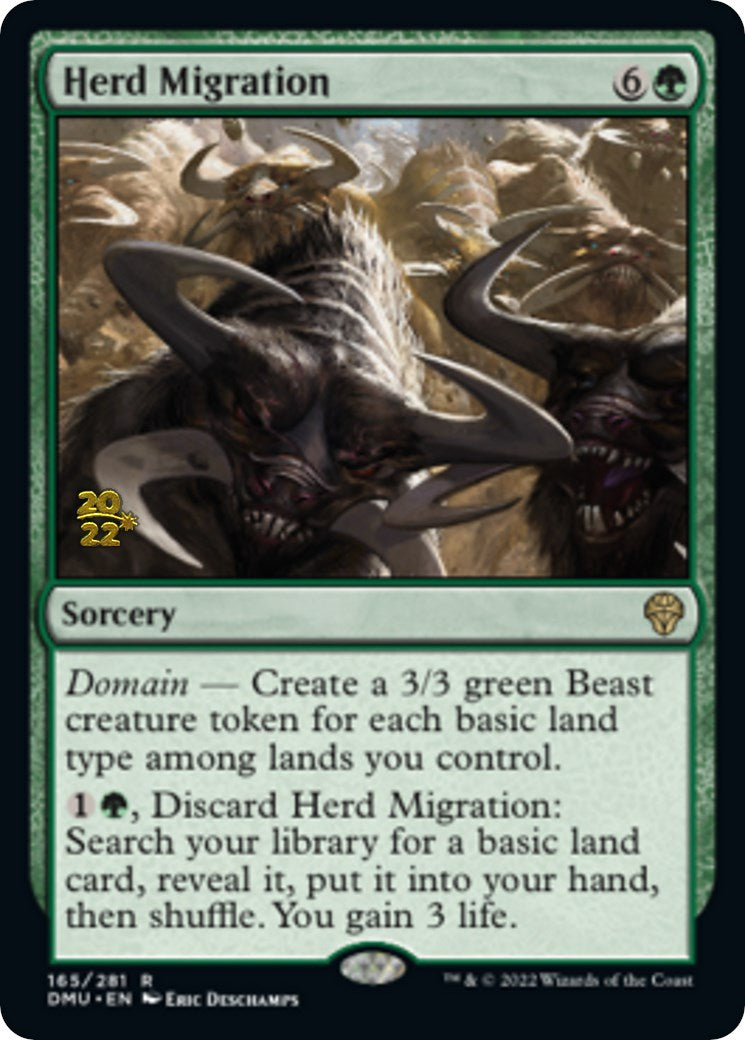 Herd Migration [Dominaria United Prerelease Promos] | Devastation Store