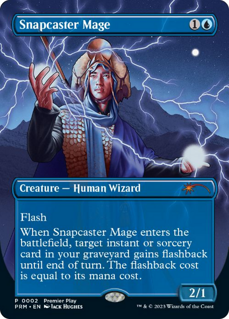Snapcaster Mage (Borderless Alternate Art) [Regional Championship Qualifiers 2023] | Devastation Store