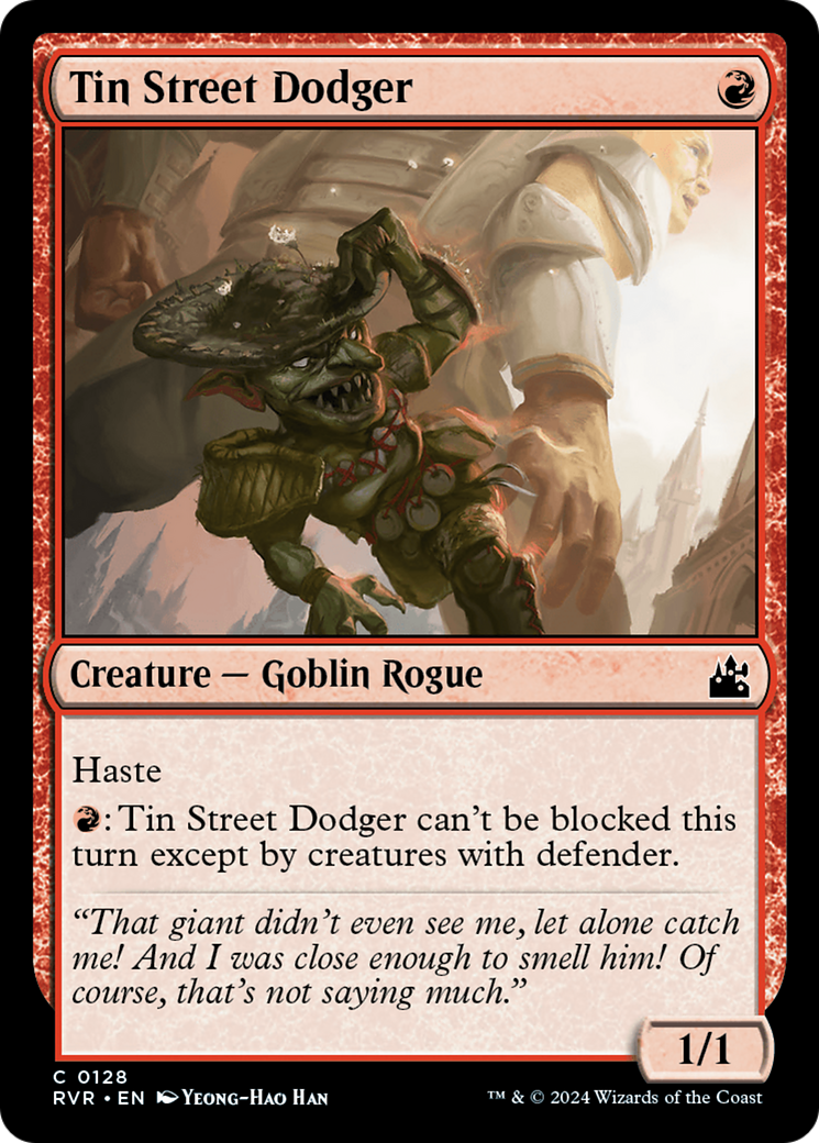 Tin Street Dodger [Ravnica Remastered] | Devastation Store