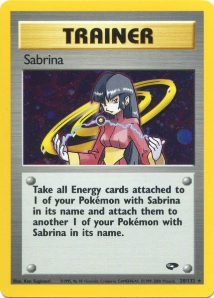 Sabrina (20/132) [Gym Challenge Unlimited] | Devastation Store