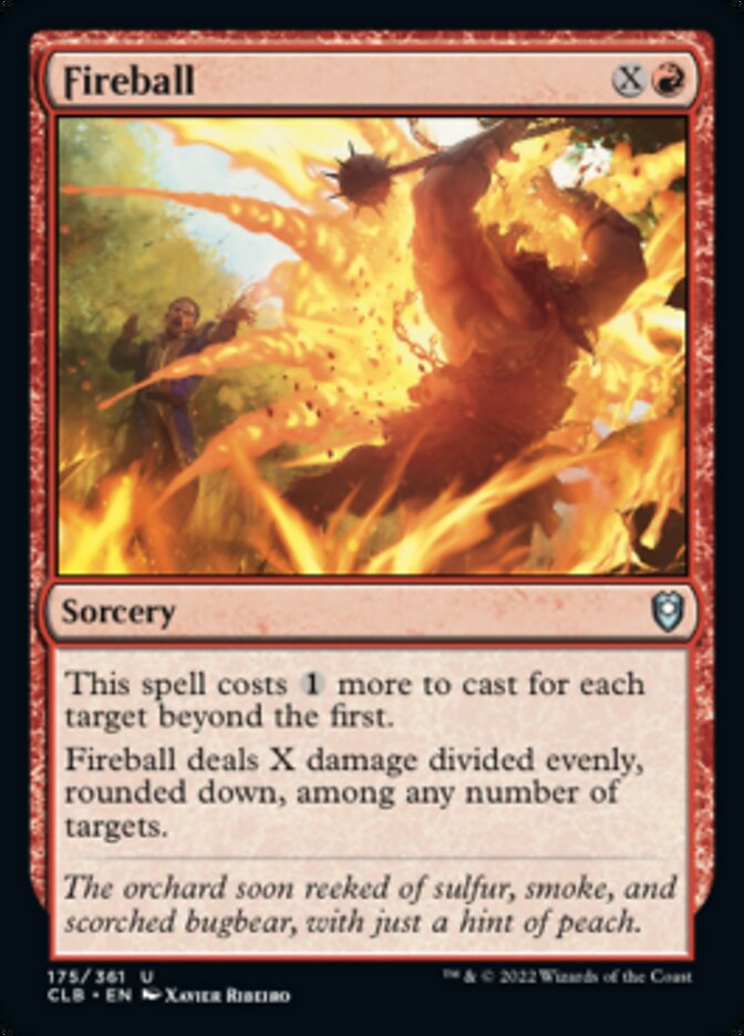 Fireball [Commander Legends: Battle for Baldur's Gate] | Devastation Store
