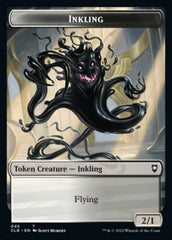 Warrior // Inkling Double-sided Token [Commander Legends: Battle for Baldur's Gate Tokens] | Devastation Store