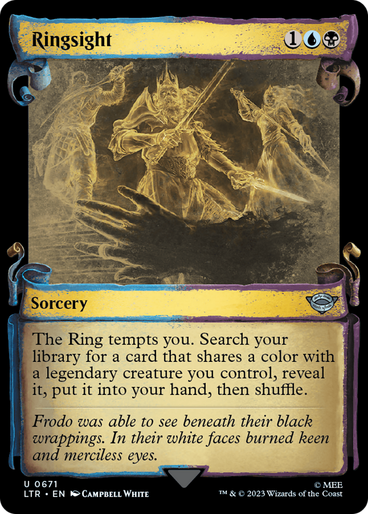 Ringsight [The Lord of the Rings: Tales of Middle-Earth Showcase Scrolls] | Devastation Store