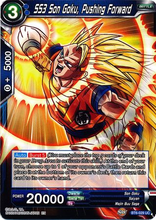 SS3 Son Goku, Pushing Forward [BT6-029] | Devastation Store