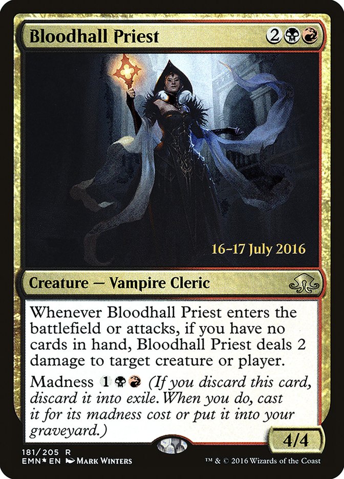 Bloodhall Priest  [Eldritch Moon Prerelease Promos] | Devastation Store