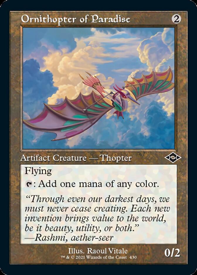 Ornithopter of Paradise (Retro) [Modern Horizons 2] | Devastation Store