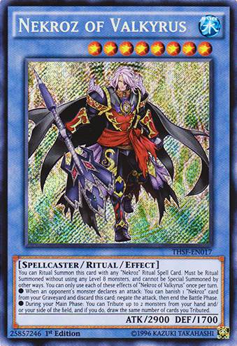 Nekroz of Valkyrus [THSF-EN017] Secret Rare | Devastation Store