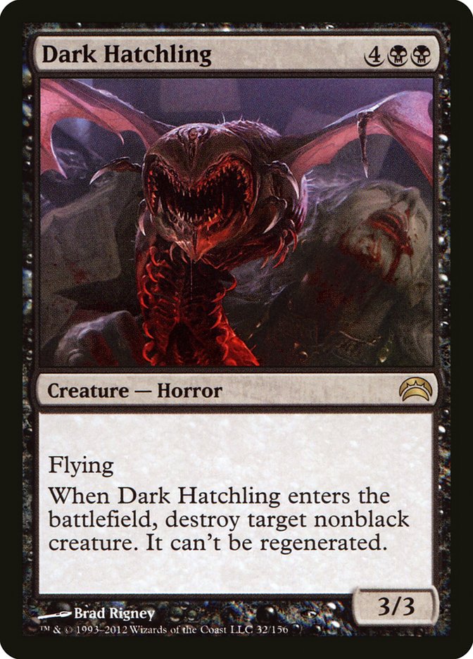 Dark Hatchling [Planechase 2012] | Devastation Store