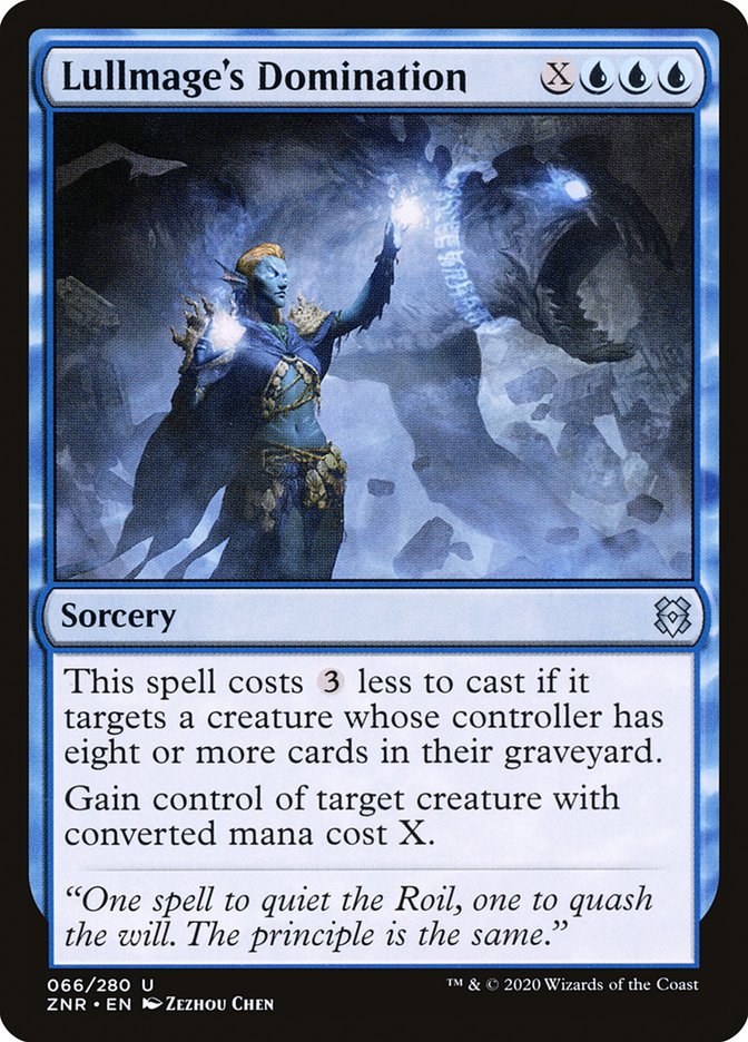 Lullmage's Domination [Zendikar Rising] | Devastation Store
