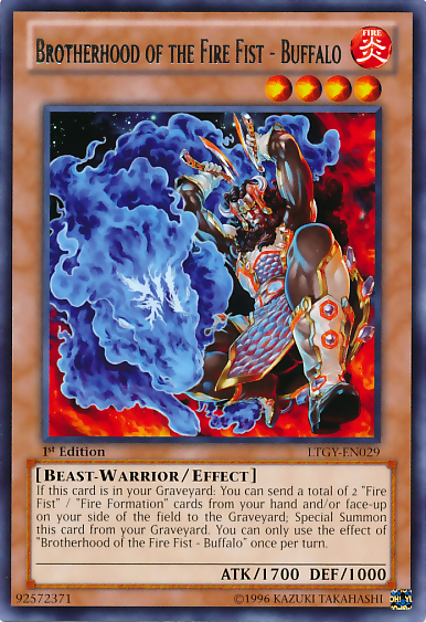 Brotherhood of the Fire Fist - Buffalo [LTGY-EN029] Rare | Devastation Store