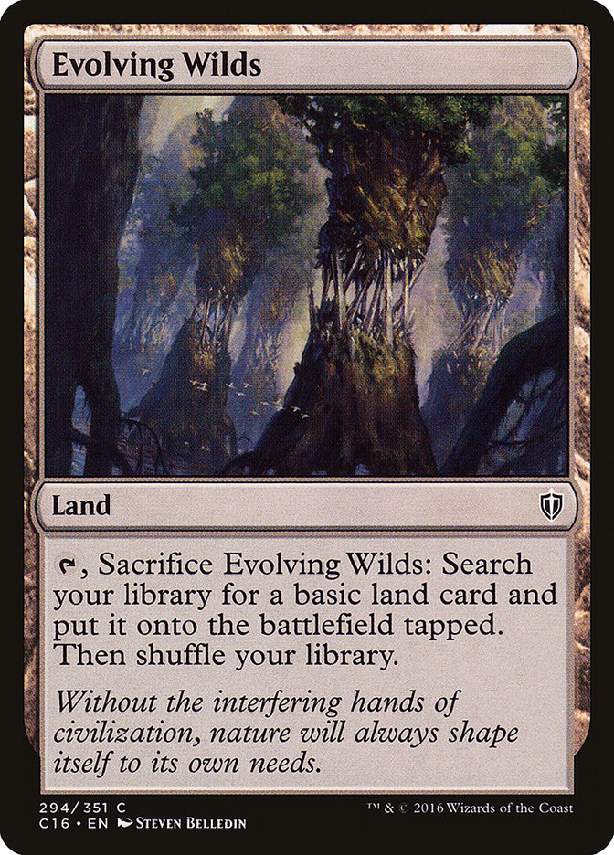 Evolving Wilds [Commander 2016] - Devastation Store | Devastation Store
