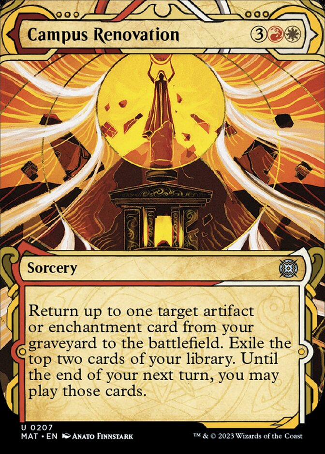 Campus Renovation (Showcase Halo Foil) [March of the Machine: The Aftermath] | Devastation Store