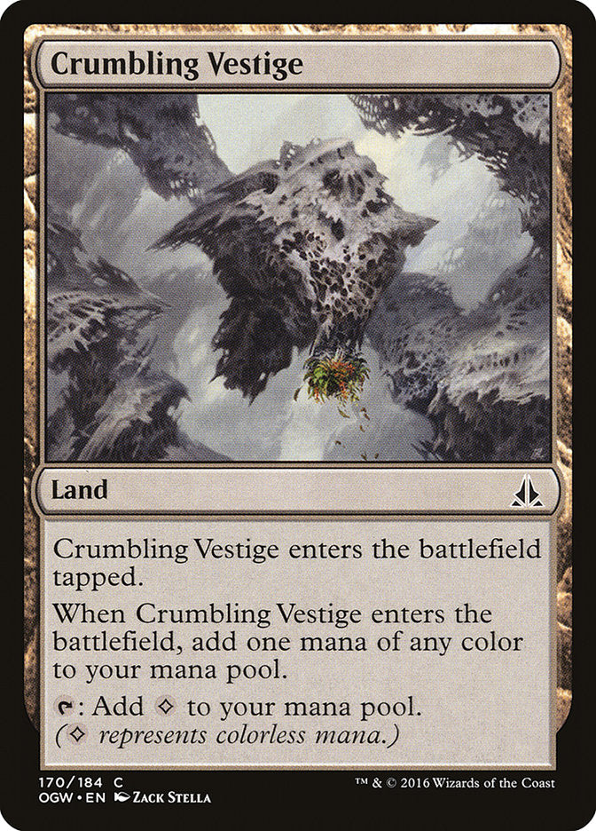 Crumbling Vestige [Oath of the Gatewatch] | Devastation Store