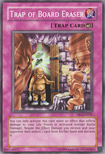 Trap of Board Eraser [DR1-EN047] Common | Devastation Store