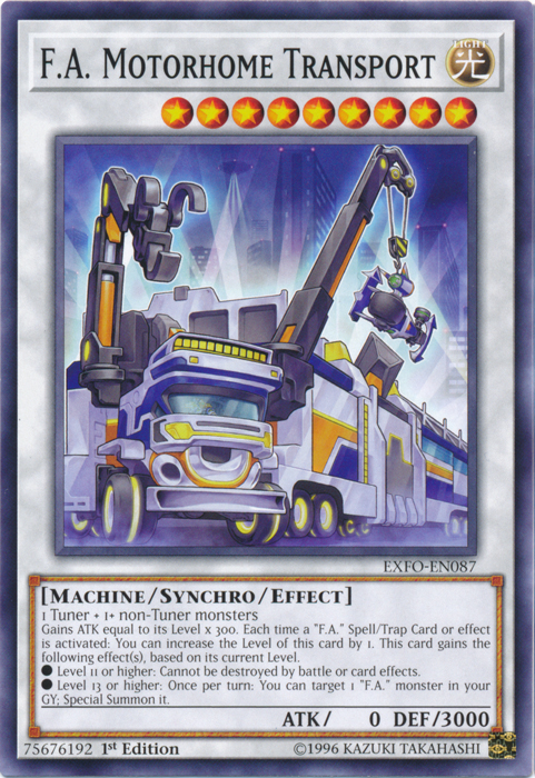 F.A. Motorhome Transport [EXFO-EN087] Common | Devastation Store