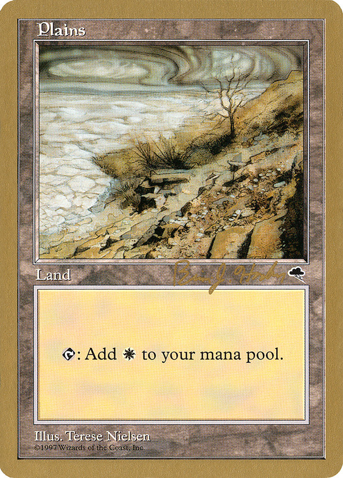 Plains (bh332) (Brian Hacker) [World Championship Decks 1998] | Devastation Store